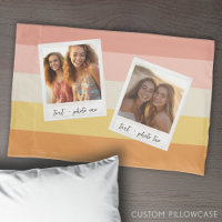 Instagram fotocollage met kleurrijke strepen