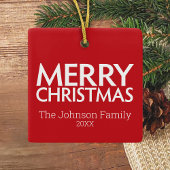 Instagram-fotocollage met pretkerst keramisch ornament