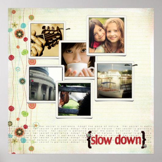 instagram fotocollage poster (Voorkant)