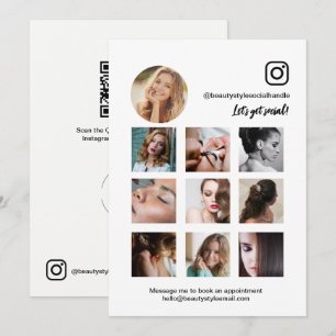 Instagram Fotocollage Schoonheid Social Media logo Kaart