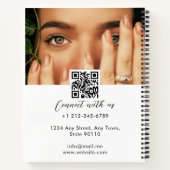 Instagram Fotocollage Sociale Media Profiel Notitieboek (Achterkant)