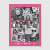 Instagram fotocollage - tot 14 foto's Roze