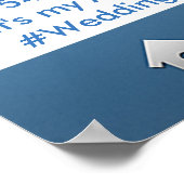 Instagram Fotohokje Feest Prop Frame Jubileum Poster (Hoek)