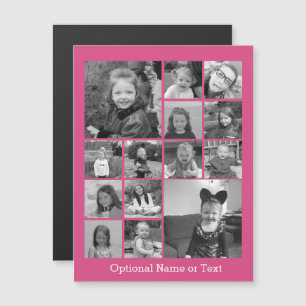 Instagram Fotosamenstelling - Tot 14 foto's Roze