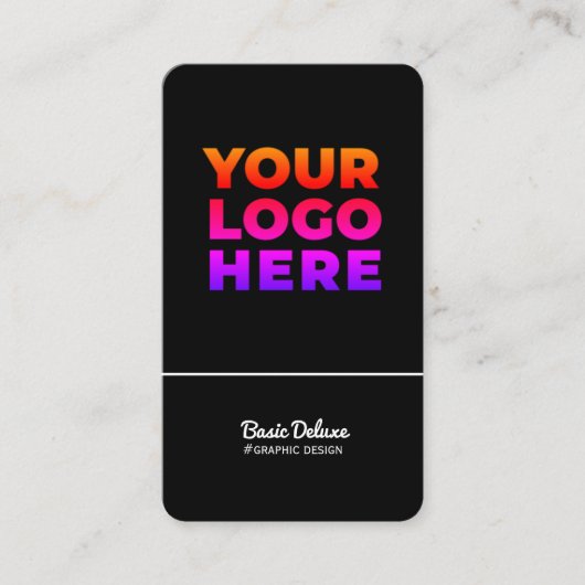 Instagram-geïnspireerd modern visitekaartje (Voorkant)