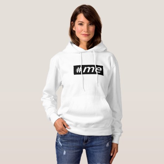 Instagram #hashtag ME Hoodie (Voorkant volledig)