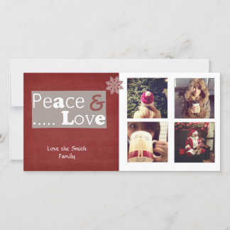 instagram Kerstmisphotocards Feestdagenkaart