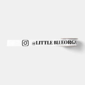 Instagram lint | Jouw Instagramnaam ID-lint (Voorkant)