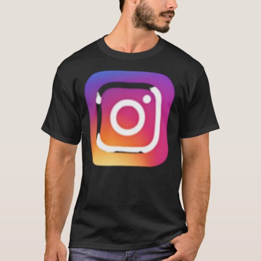 Instagram logo-ontwerp Klassieke T-shirt (Voorkant)