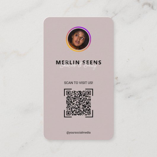 Instagram Loyalty Visitekaartje l IG (Achterkant)