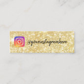 instagram mini visitekaartje (Voorkant)