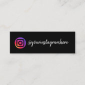 instagram mini visitekaartje (Voorkant)