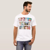 Instagram Mosaic Photo Persoonlijk Shirt Apparel (Voorkant volledig)