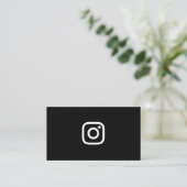 instagram netwerken contactkaartje (Staand voorkant)