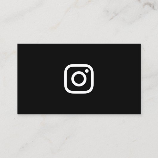 instagram netwerken contactkaartje (Voorkant)