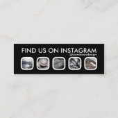 Instagram Networking Mini Visitekaartje (Achterkant)