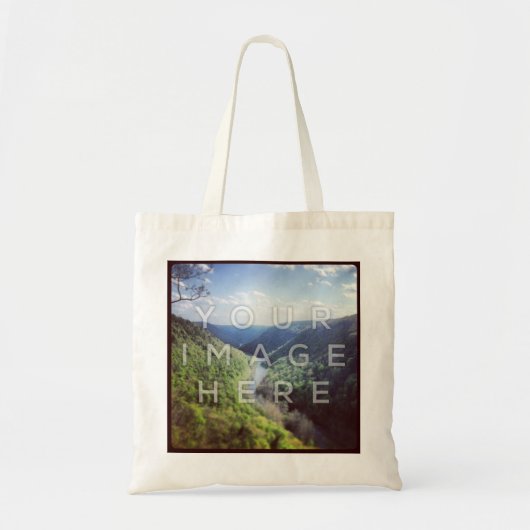 Instagram Photo Canvas tas (Voorkant)