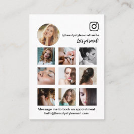 Instagram Photo Collage Beauty Social Media logo Visitekaartje