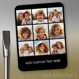 Instagram Photo Collage met 9 foto's Magneet