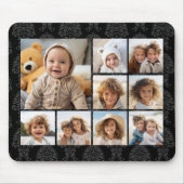Instagram Photo Collage met 9 foto's Muismat (Voorkant)