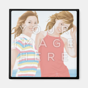 Instagram Photo Square Afbeelding Magnet