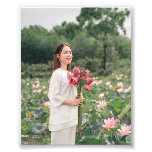 Instagram Portret Foto Afdruk – 4x5 Aangepaste Afb (Voorkant)