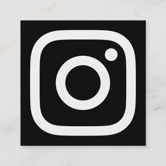 instagram promo vierkante visitekaartje (Voorkant)
