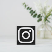 instagram promo vierkante visitekaartje (Staand voorkant)