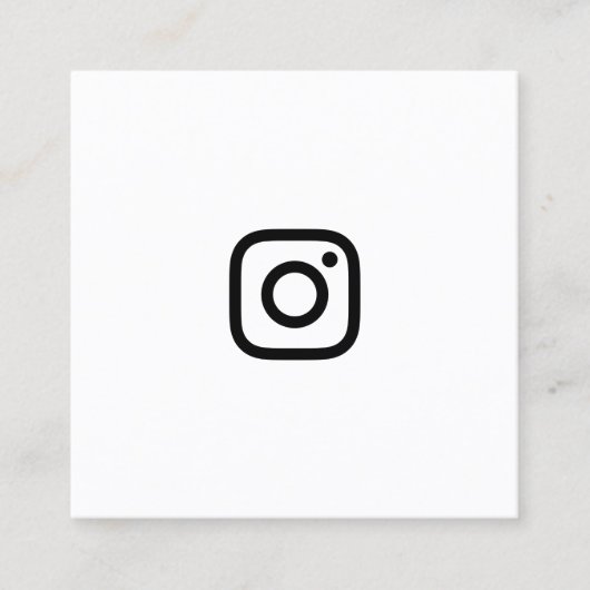 instagram promo vierkante visitekaartje (Voorkant)