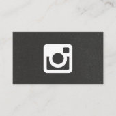 Instagram Promotionele Logo Visitekaartje (Voorkant)