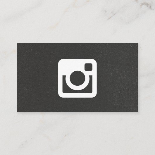 Instagram Promotionele Logo Visitekaartje (Voorkant)