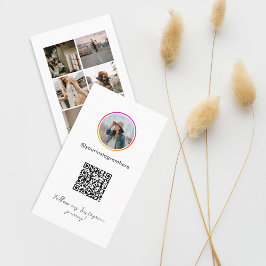 Instagram QR Code 7 Foto Sociale media Visitekaartje