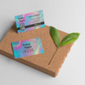 Instagram QR-code Holografische sociale media volg Visitekaartje