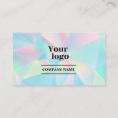 Instagram QR-code Holografische sociale media volg Visitekaartje (Voorkant)