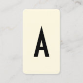 Instagram QR-code Modern minimaal Visitekaartje (Voorkant)