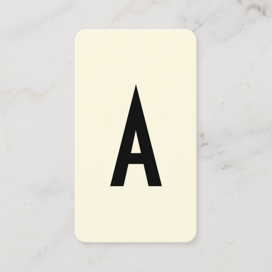 Instagram QR-code Modern minimaal Visitekaartje (Voorkant)