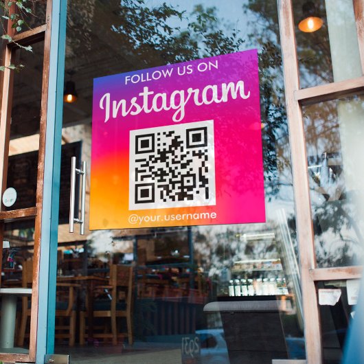 Instagram QR-code Sticker