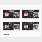 Instagram QR Code Sticker | Business Branding (Vel)