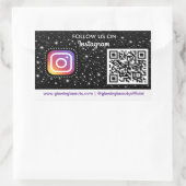 Instagram QR Code Sticker | Business Branding (Tas)