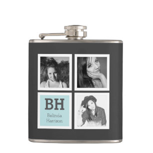 Instagram Selecteert Aangepaste Foto met naam Heupfles