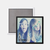 instagram sisters foto magnet (Voorkant / Achterkant)