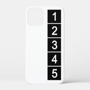 Instagram Sjabloon Wit 5 foto's Case-Mate iPhone Case