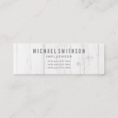 Instagram Social Media Influencer Mini Visitekaartje (Achterkant)