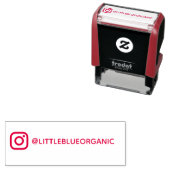 Instagram Stempel | Uw Instagram Naam (In situ)