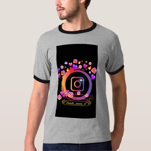 Instagram T-shirt (Voorkant)