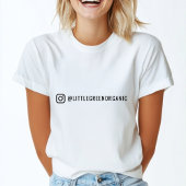 Instagram T-shirt | Je Instagram naam