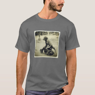 Instagram T-shirt Monkey op de fiets