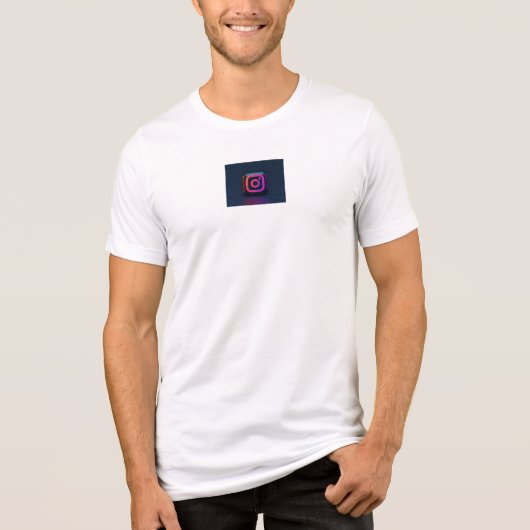 Instagram  Tri-Blend shirt (Voorkant)