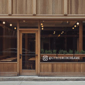 Instagram-venstersticker | Uw Instagramnaam-decal Raamsticker