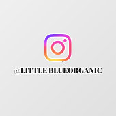 Instagram-vensterstickers | Uw Instagramnaam-ID Raamsticker (Vel)